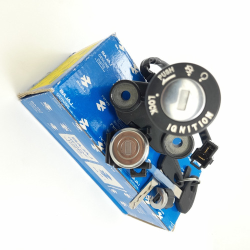 Kit Switch Encendido + Seguro Ns200 Bajaj Original
