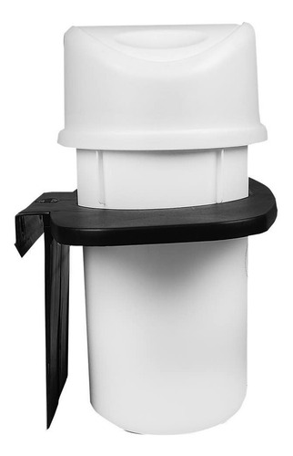 Bote De Basura Balancín Mini 3l Blanco Con Base Soporte