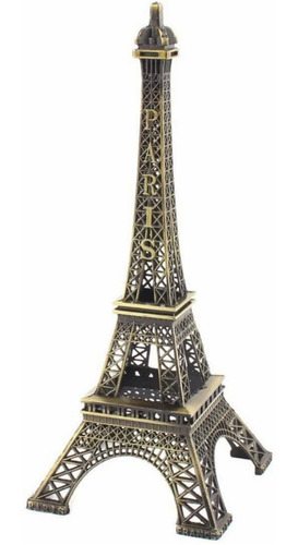 10 Torres Eiffel Paris 25cm Metal Decoración Eventos Ifel