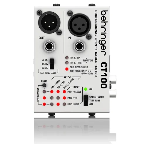 Tester De Cables Behringer Cable Tester Ct100