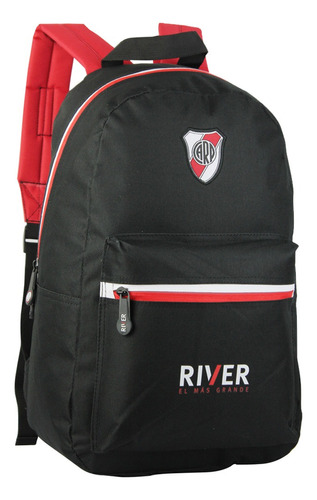 Mochila River Plate Escolar Original Licencia 17 Importada