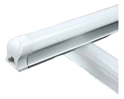 Tubo Led Con Base Canoa 18w T8 120cm Luz Fria / 003071
