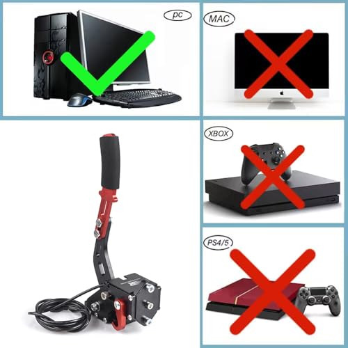 Pack Usb Handbrake Para Juegos De Carreras Pc 16bit