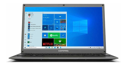 Notebook - Compaq I3-6157u 2.40ghz 4gb 1tb Padrão Intel Hd Graphics Windows 10 Home Presario 434 14.1" Polegadas