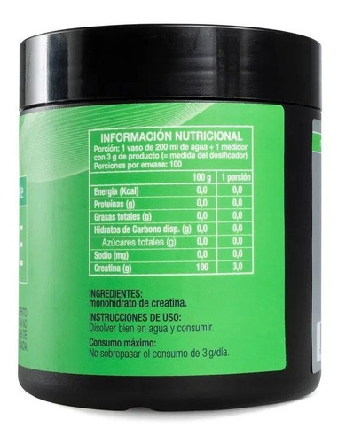 Creatina Monohydrate Micronizada 300g Pronutrition