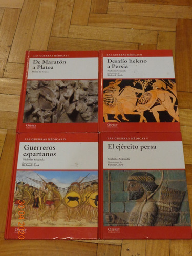 Las Guerras Del Peloponeso. Tomos 1, 2, 4 Y 5. Osprey 