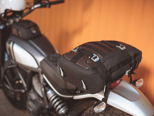 Harley Maleta Legend Back Pack C Cinchos Para Montar Moto