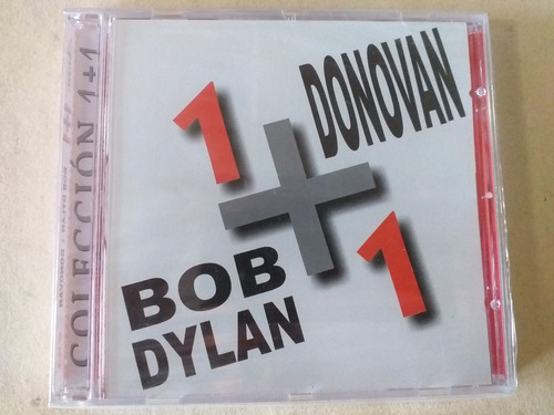 Cd    Bob Dylan -   Donovan - Coleccion 1 + 1