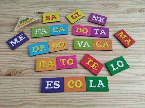 Jogo Pedagógico Alfabeto Letras Forma Palavras Educativo - DaiCommerce