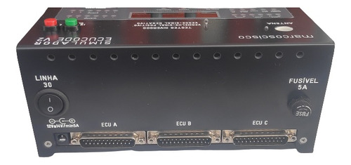 Simulador De Central Ecucode Ecu Gasolina Flex Injetor Sinal