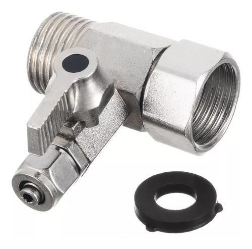 Llave Paso Conexion 1/4 X 1/2 Para Refrigerador Ice Maker