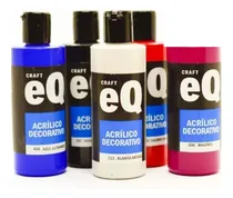 Comprar Set X 20 Pinturas Acrilicas Eqarte X 50cc (52 Colores)