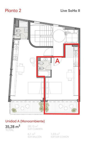 Imagen 6 de 8 de Depto Live Soho 2 En Palermo- Nevewo Negocios Inmobiliarios