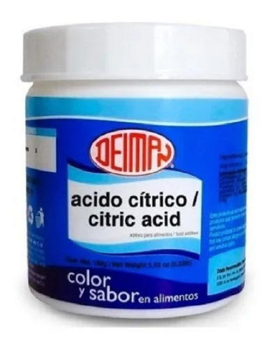 Acido Cítrico Deiman 100 Gr.