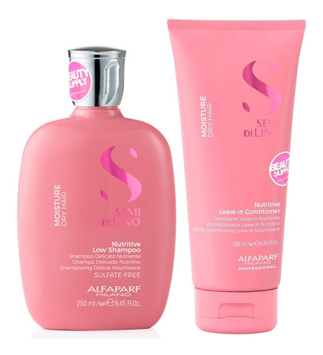 Shampoo Y Acondicionador Alfaparf Semi Di Lino Moisture