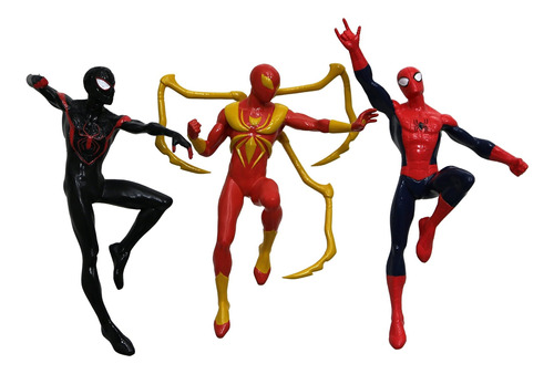 Personajes Swimways De Marvel., Spider-man, 8 , Multi Color