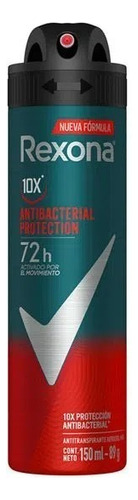 Antitranspirante en aerosol Rexona Antibacterial Protection 150 ml