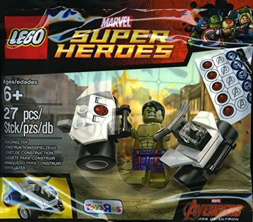 Minifigura Lego Superhéroes De Marvel Hulk Modelo 5003084