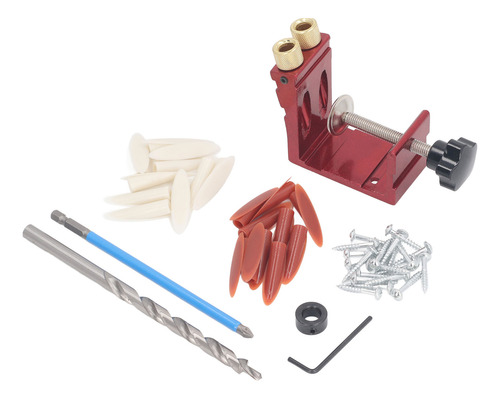 Taladro Oblicuo Ajustable De Aleación De Aluminio Hole Jig K
