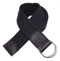 Comprar Cinto Plus Size Masculino Lona Premium Argola 4,0cm L47 Cf Cor Preto Desenho Do Tecido Liso Tamanho Calça 52 - 54 (comprimento Total Com Fivela: 145cm)