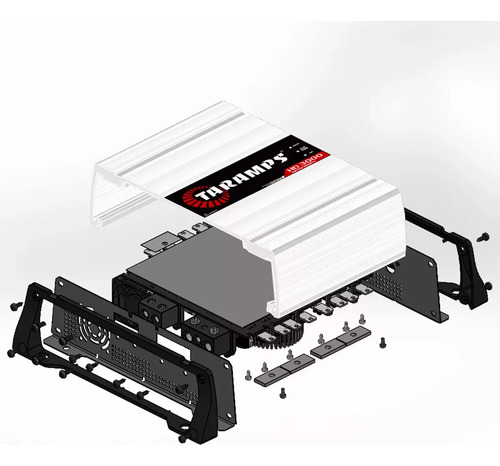 Módulo Amplificador Taramps Hd3000 3000w Rms 4 Ohms
