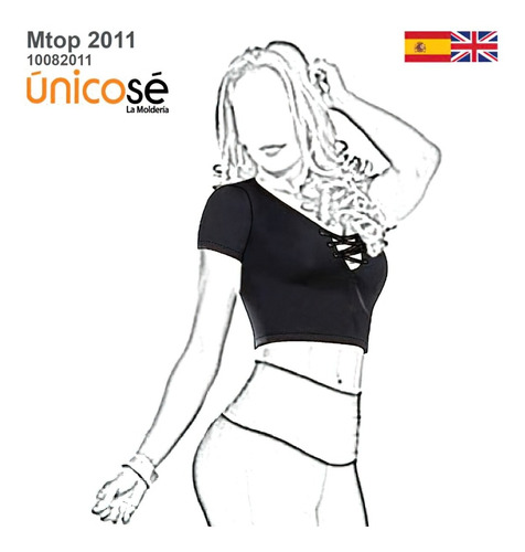 ( Moldes De Ropa)  Top Ajustado Mujer 2011