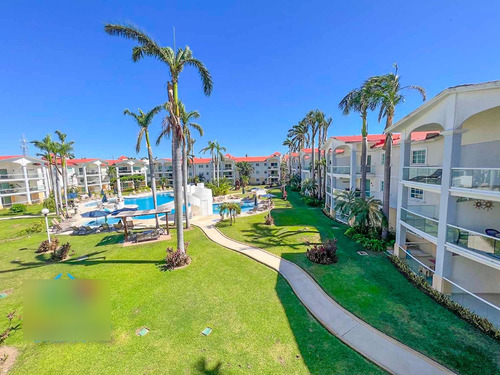Cad Diamante Lakes Zafiro 327. Terraza Con Vista A La Alberca Y Jardines