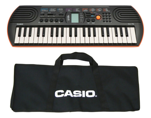 Teclado Órgano Electrónico Casio Sa-81 Color Negro Para Niño