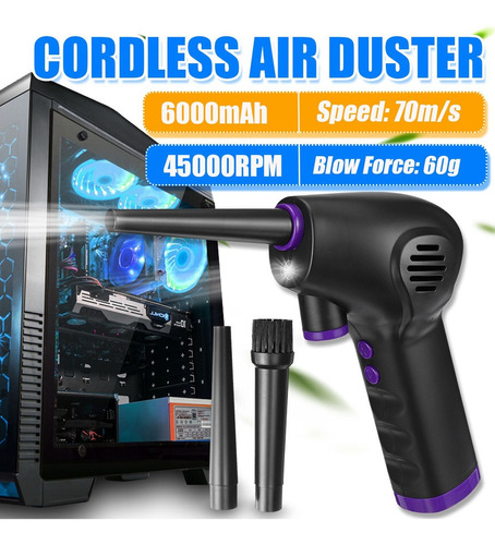 Soplador Air Duster Limpieza De Computadoras 