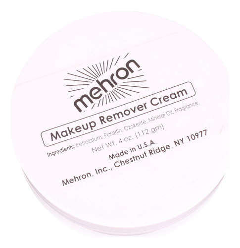 Mehron Crema Removedor De Maquillaje (4 Onzas)