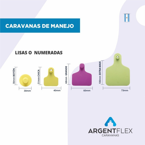 Pinza Para Colocar Caravana Universal Argent Flex - Traza