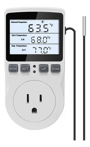 Kt3100bl Controlador De Temperatura Digital Toma De Corrient