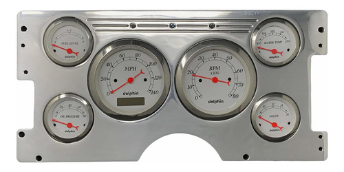 Dolphin Gauge Chevy Truck Panel Tablero Programable