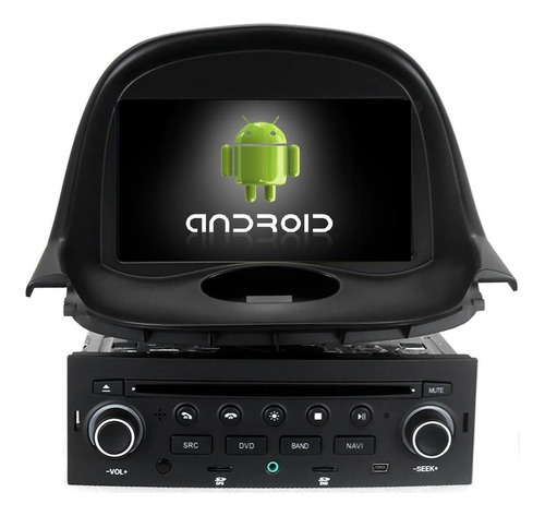 Android Peugeot 206 2000-2009 Dvd Gps Wifi Mirror Link Radio