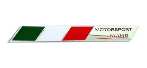 Emblema Bandeira Italia Motorsport Fiat500,sline Linea Punto