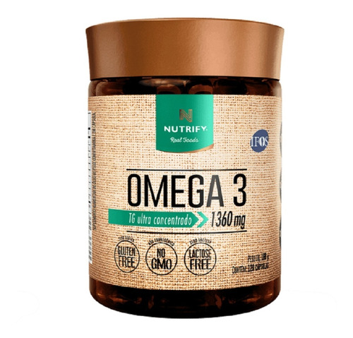 Omega 3 Ifos Vitamina E Epa 840 E Dha 521 120caps - Nutrify