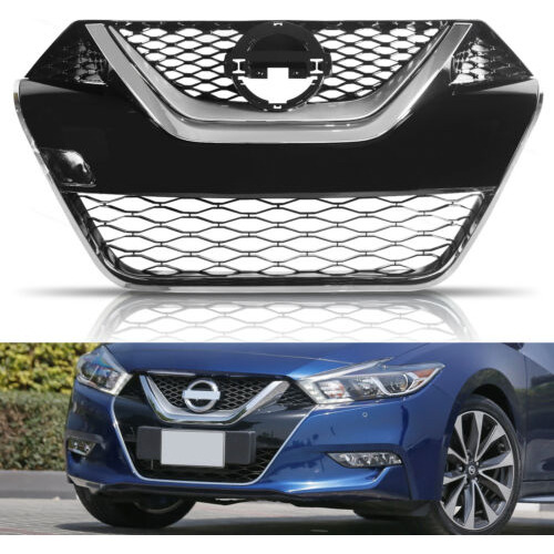 For Nissan Maxima 2016 2017 2018 Front Bumper Upper Gril Aad