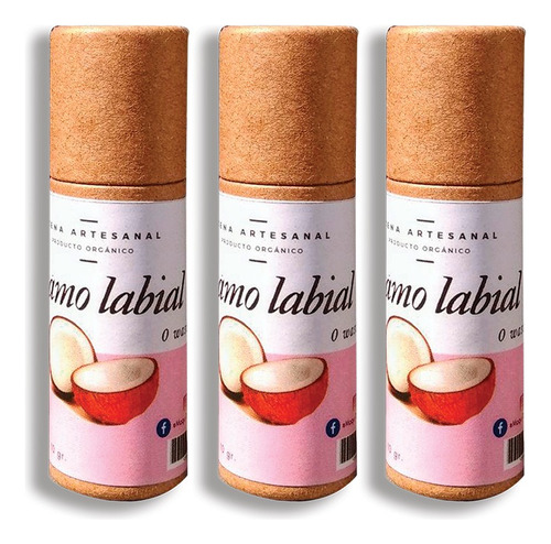 Kit De 3 Bálsamos Labiales Con Aceite De Kárite Ecológico