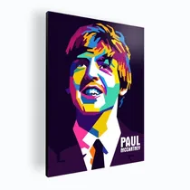 Comprar Cuadro Decorativo Moderno Poster Paul Mccartney 42x60 Mdf