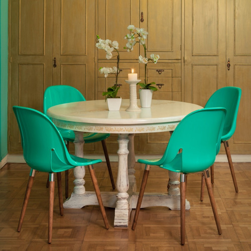 Imagen 2 de 3 de Silla De Comedor Diseño Nina Wood De Alta Durabilidad