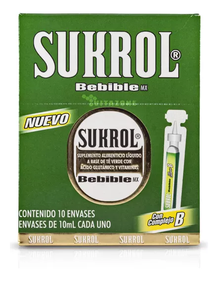 Sukrol Bebible 10 Frascos De 10 Ml Con Complejo B