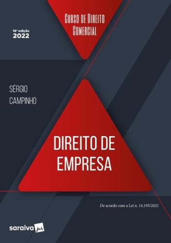 Curso De Direito Comercial - Direito De Empresa - 18ª Ed