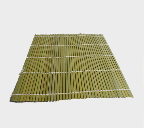 Esterilla Para Sushi 24x24 Bamboo. Plana X10unid.