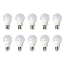 Comprar Pack 10 Unidades Lamparas 7 Watts Fria Led Bajo Consumo Leds