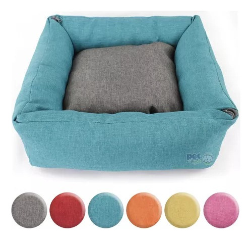 Cama Para Perro Gato Chico | Reversible Frio Calor | Lavable