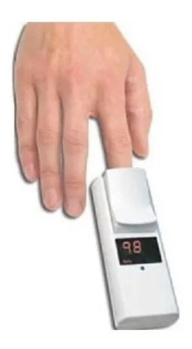 Oxímetro de pulso para dedo Mediaid M100 blanco