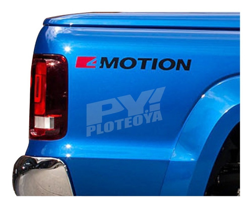 Calcos 4 Motion Compatible Para Vw Amarok Ploteoya