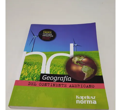 Geografia Del Continente Americano Kapelusz (Usado)