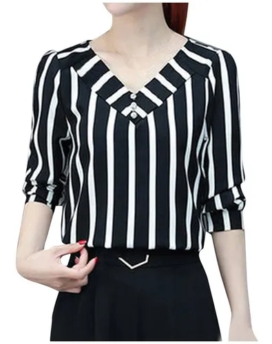 Camisa Manga Tres Cuartos Negra Mujer MercadoLibre 📦