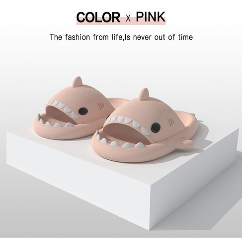 Cute Shark Slipper Sandals Zapatos De Playa Casuales